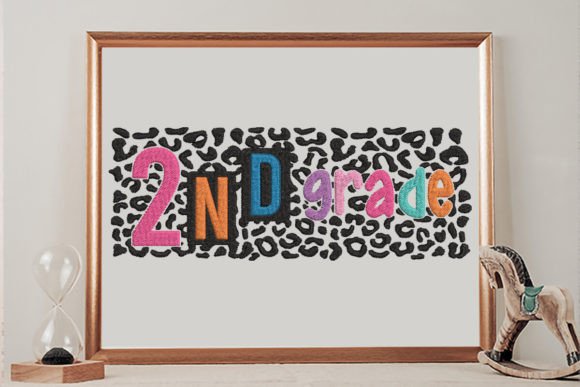 2nd Grade Leopard Embroidery Design Review
