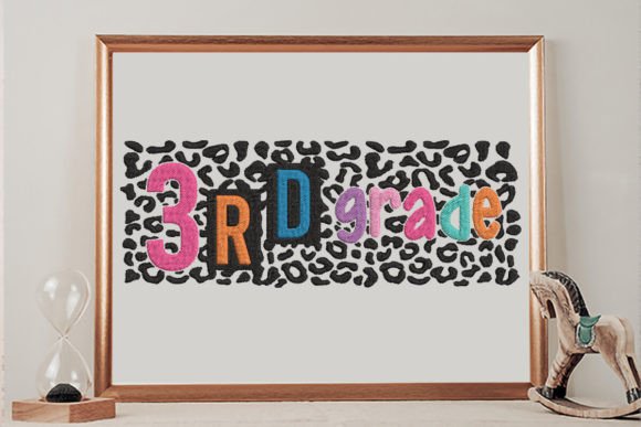 3rd Grade Leopard Embroidery Design Review
