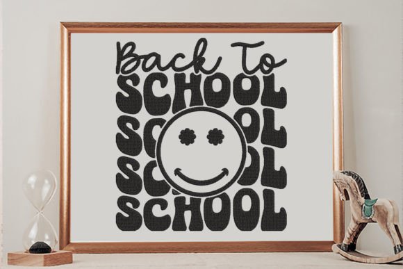 Back to School Echo Stacked Review for Small Business Merch