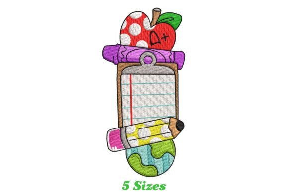 Door Hanger Back to School Embroidery Design Review
