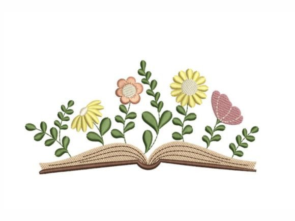 Floral Book Embroidery Design Review