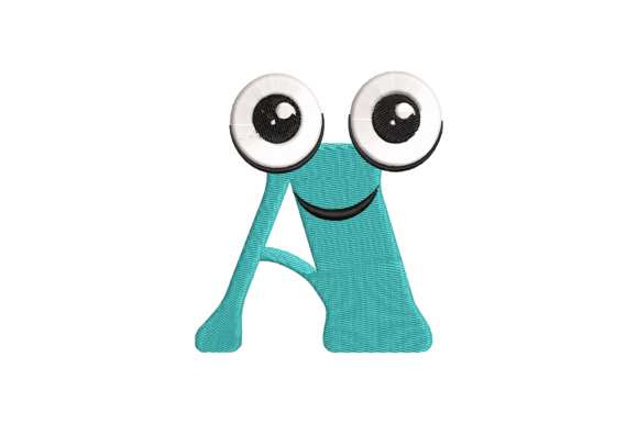 Funny Letter A Review: A Playful Embroidery Design for Creative Projects