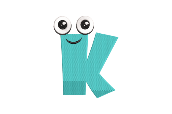 Funny Letter K Embroidery Design Review for Apparel Projects