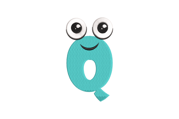 Funny Letter Q Embroidery Review for Boutique Apparel