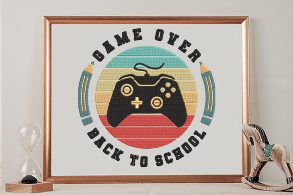 Game Over, Back to School Embroidery Design Review