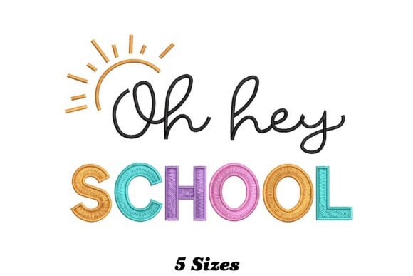 Hey School Embroidery Design Review for Etsy Sellers