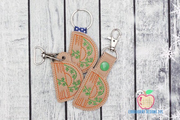 Letters D ITH Snaptab Keyfob Design Review