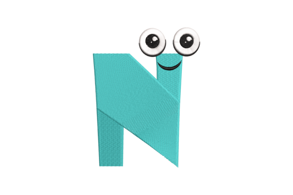 Review: Funny Letter N Embroidery Design for Real Projects
