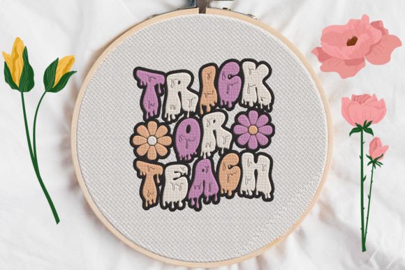 Trick or Teach: A Whimsical Embroidery Design Review